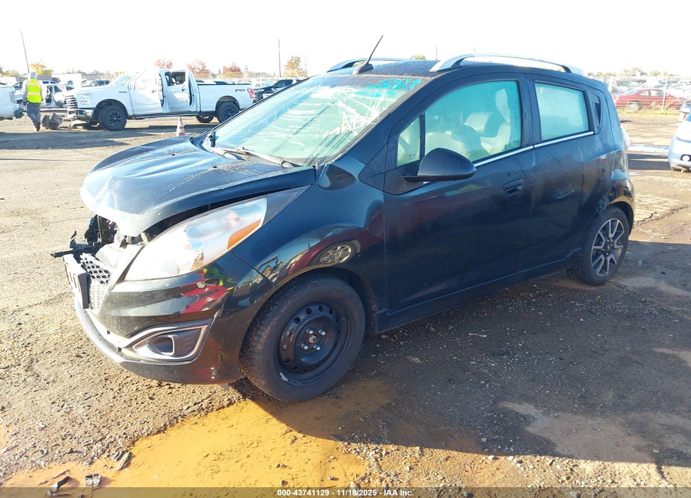 2013 CHEVROLET SPARK 2LT MANUAL VIN: KL8CE6S92DC507931