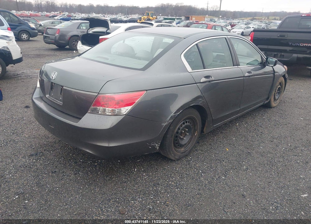 2009 HONDA ACCORD 2.4 LX VIN: 1HGCP26339A001335