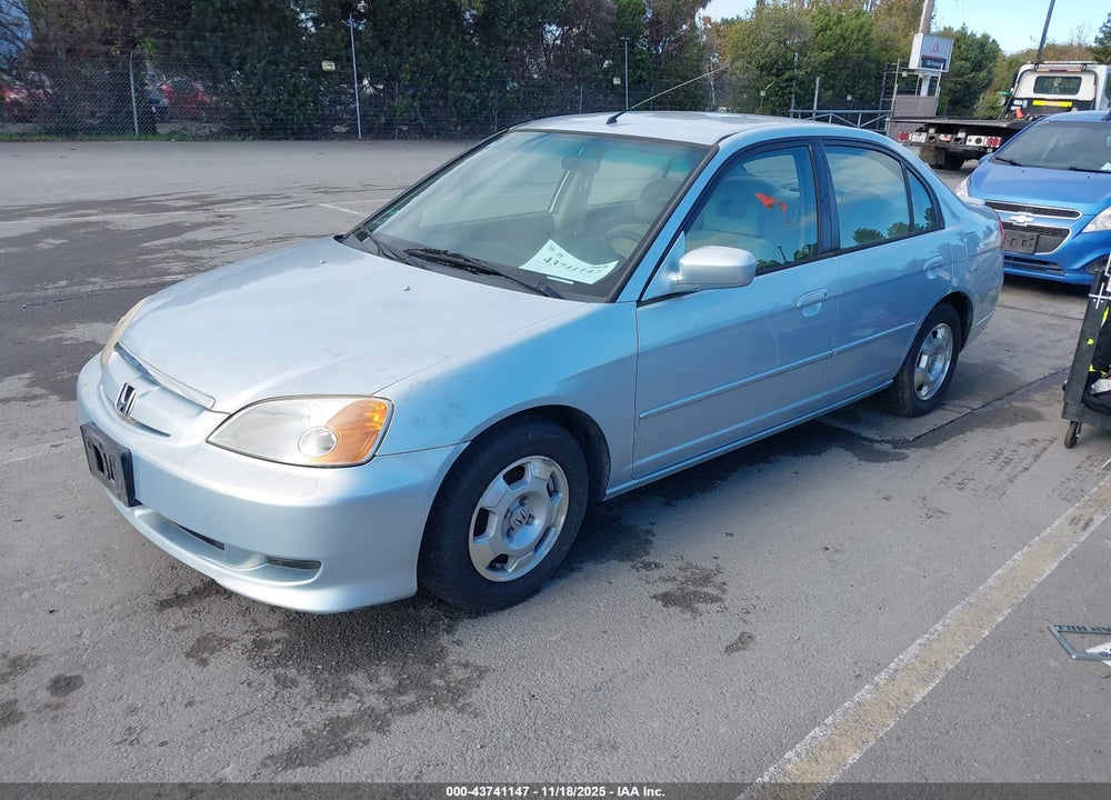2003 HONDA CIVIC HYBRID VIN: JHMES96623S029507