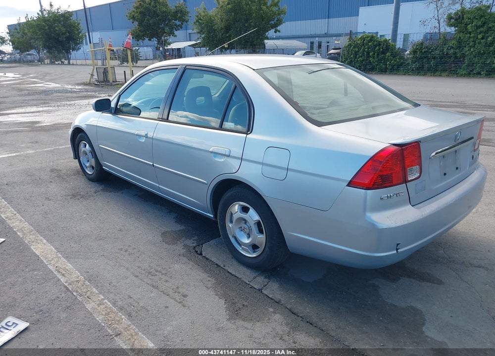 2003 HONDA CIVIC HYBRID VIN: JHMES96623S029507