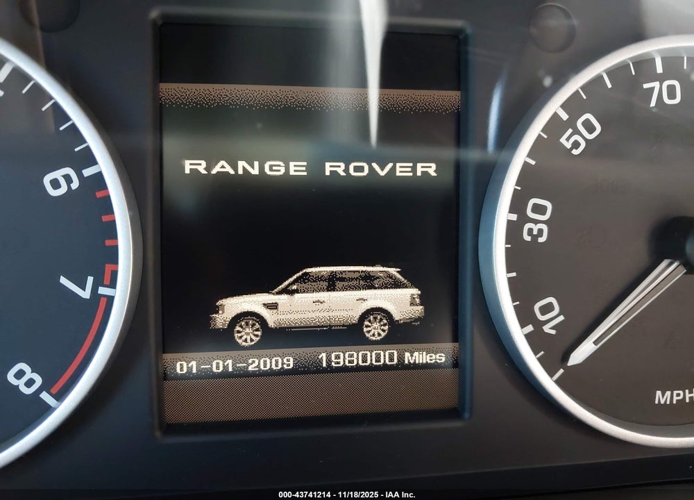 2010 LAND ROVER RANGE ROVER SPORT HSE VIN: SALSF2D43AA229860