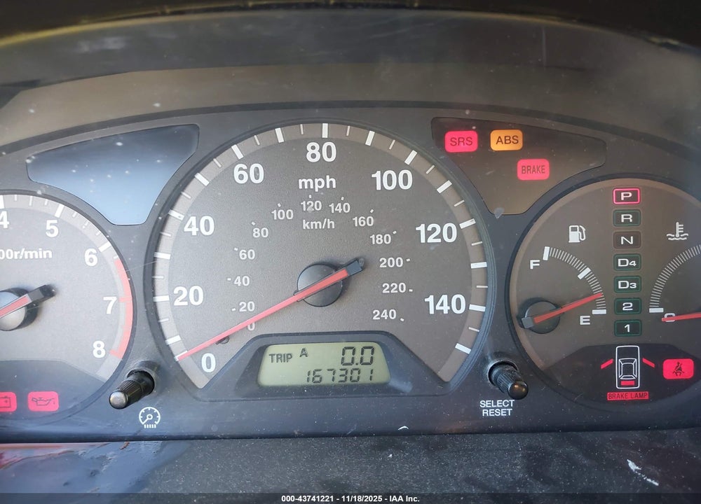 2000 HONDA ACCORD 3.0 EX VIN: 1HGCG1651YA073080