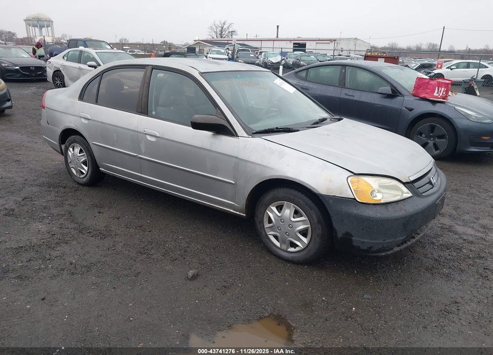 2003 HONDA CIVIC LX VIN: 2HGES16593H587325