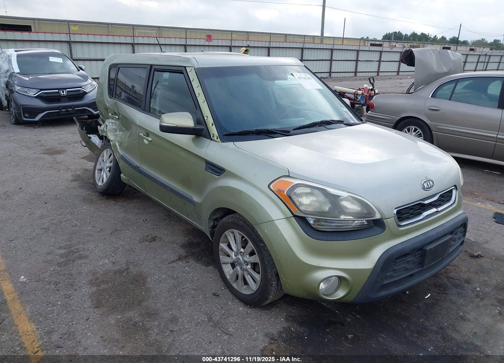 2012 KIA SOUL + VIN: KNDJT2A64C7465144