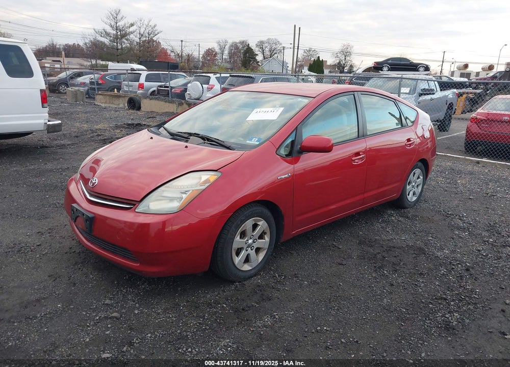 2008 TOYOTA PRIUS VIN: JTDKB20U783426876