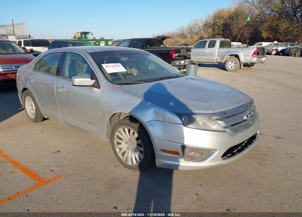 2011 FORD FUSION HYBRID VIN: 3FADP0L32BR117459