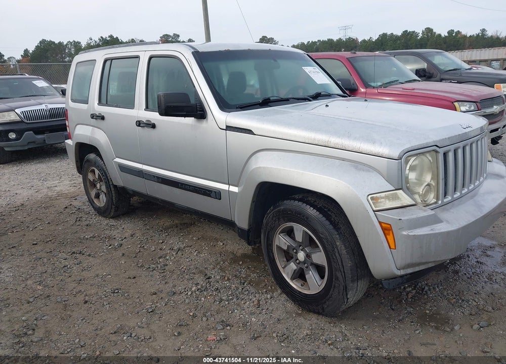 2008 JEEP LIBERTY SPORT VIN: 1J8GP28K98W122577