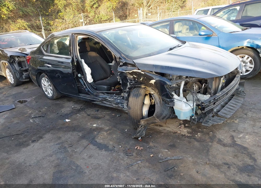 2018 NISSAN SENTRA SV VIN: 3N1AB7AP1JL649798