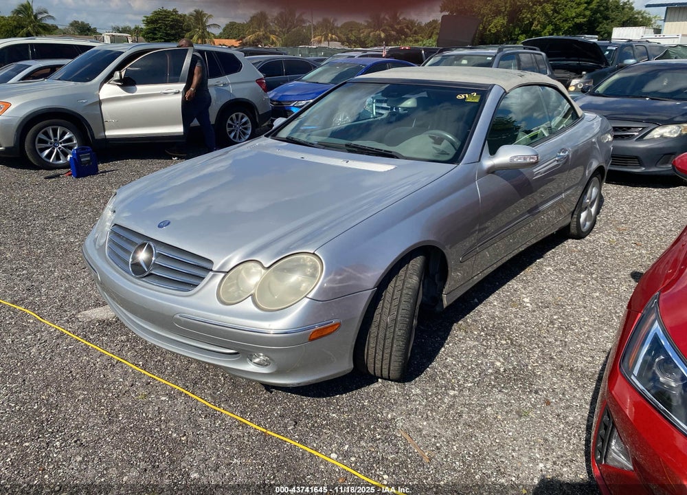 2005 MERCEDES-BENZ CLK 320 VIN: WDBTK65GX5T052787