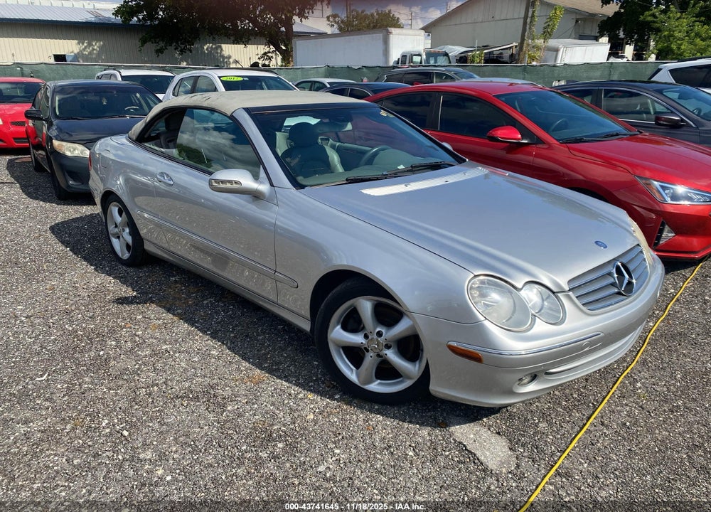 2005 MERCEDES-BENZ CLK 320 VIN: WDBTK65GX5T052787