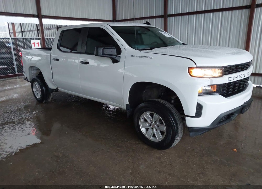 2021 CHEVROLET SILVERADO 1500 2WD  SHORT BED CUSTOM VIN: 3GCPWBEK0MG257616