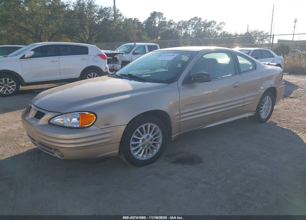 2000 PONTIAC GRAND AM SE2 VIN: 1G2NG12E6YM877102