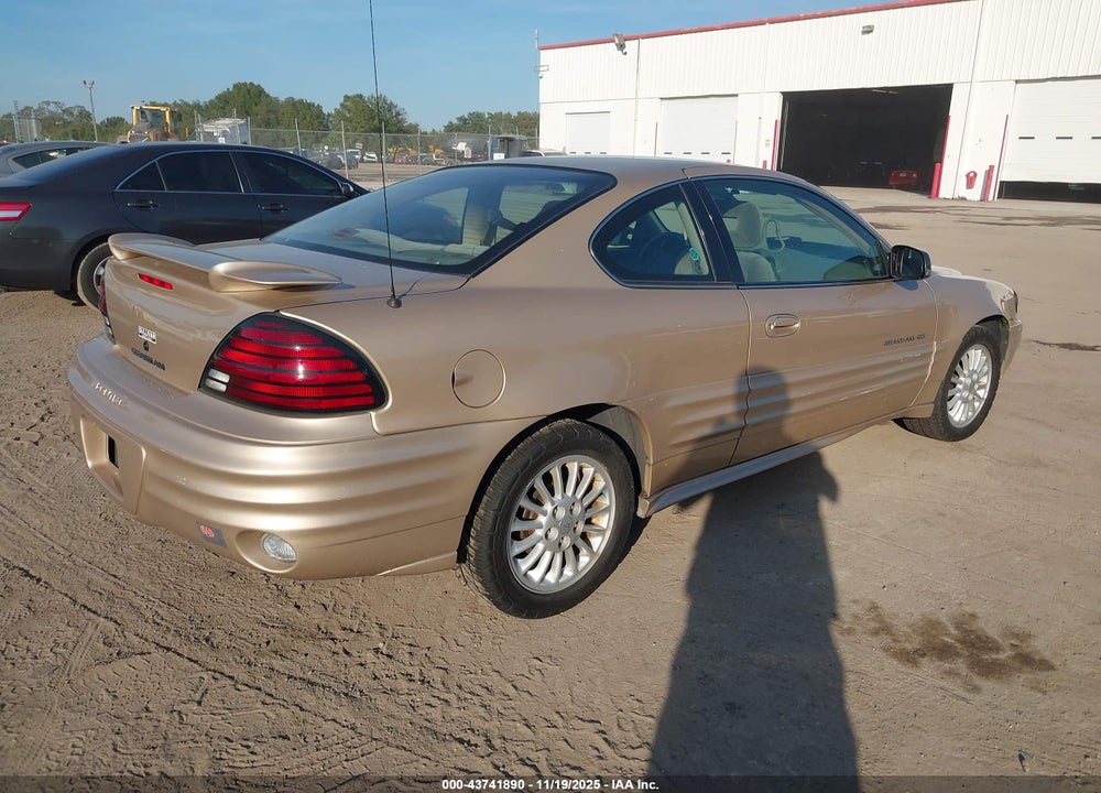 2000 PONTIAC GRAND AM SE2 VIN: 1G2NG12E6YM877102