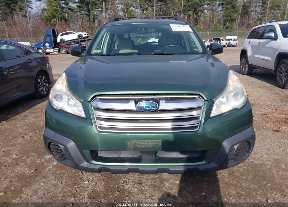 2013 SUBARU OUTBACK 2.5I VIN: 4S4BRBAC0D3231323