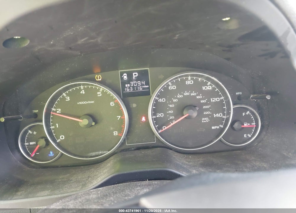 2013 SUBARU OUTBACK 2.5I VIN: 4S4BRBAC0D3231323