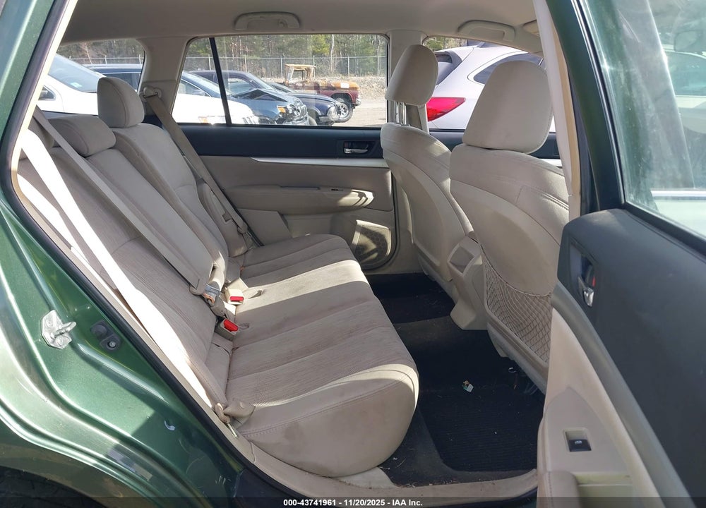 2013 SUBARU OUTBACK 2.5I VIN: 4S4BRBAC0D3231323