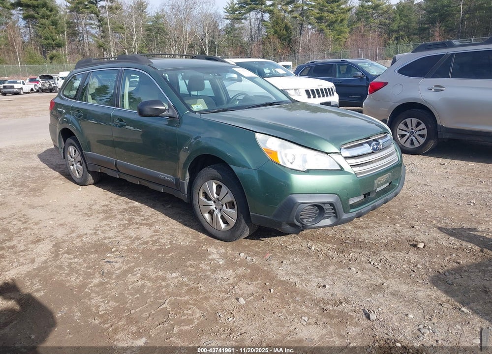 2013 SUBARU OUTBACK 2.5I VIN: 4S4BRBAC0D3231323