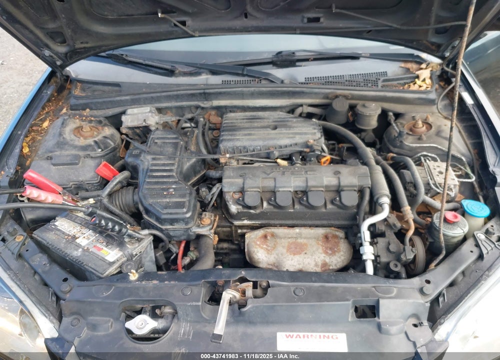 2005 HONDA CIVIC EX VIN: 1HGEM22945L071646