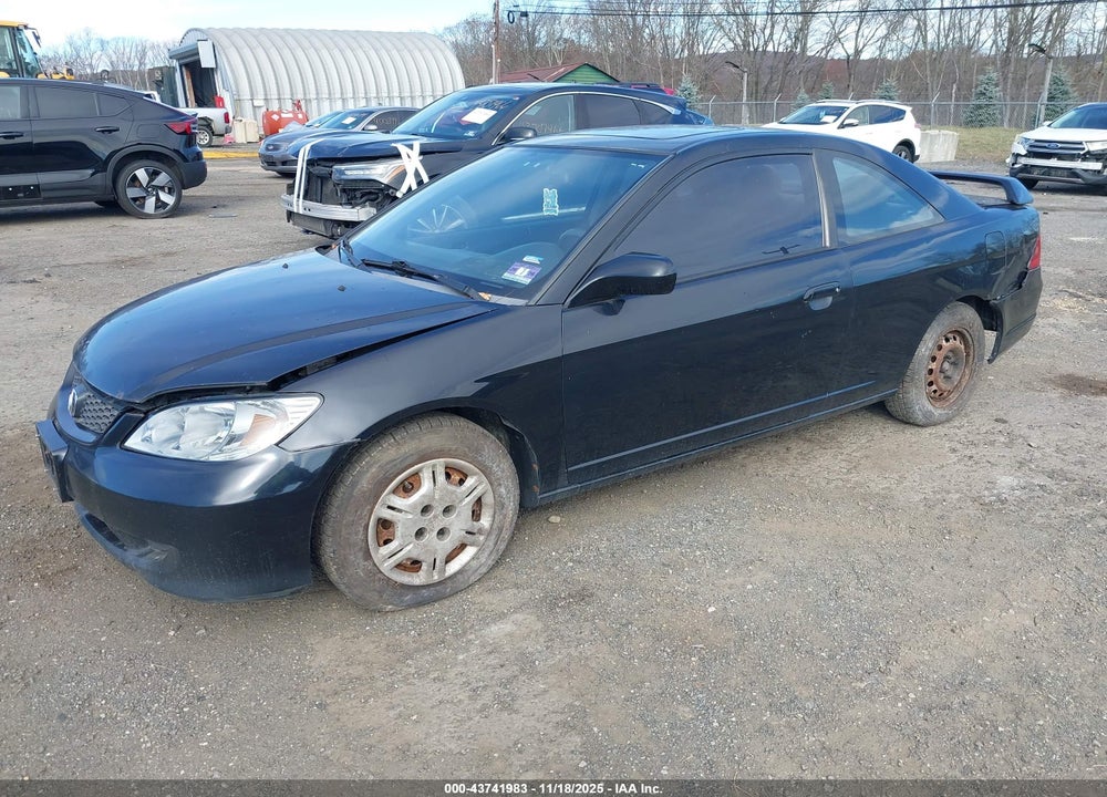 2005 HONDA CIVIC EX VIN: 1HGEM22945L071646