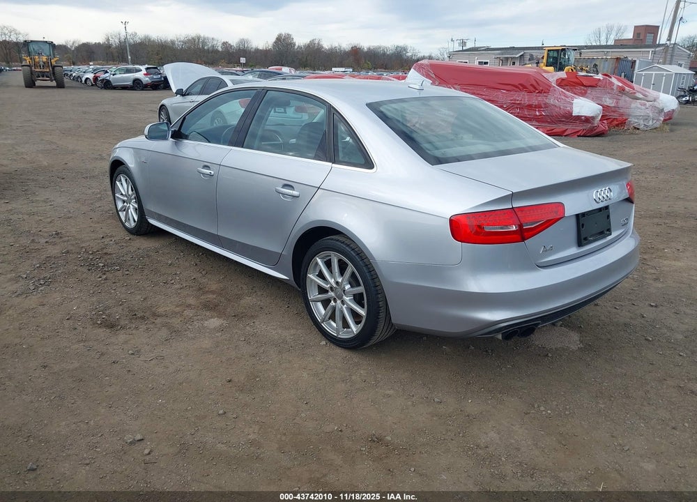 2016 AUDI A4 2.0T PREMIUM VIN: WAUBFAFL6GN015417