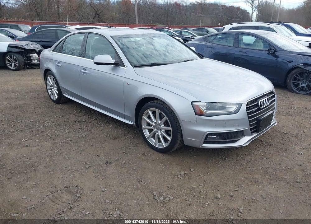 2016 AUDI A4 2.0T PREMIUM VIN: WAUBFAFL6GN015417