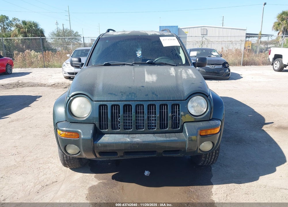 2002 JEEP LIBERTY LIMITED EDITION VIN: 1J4GL58K22W106453