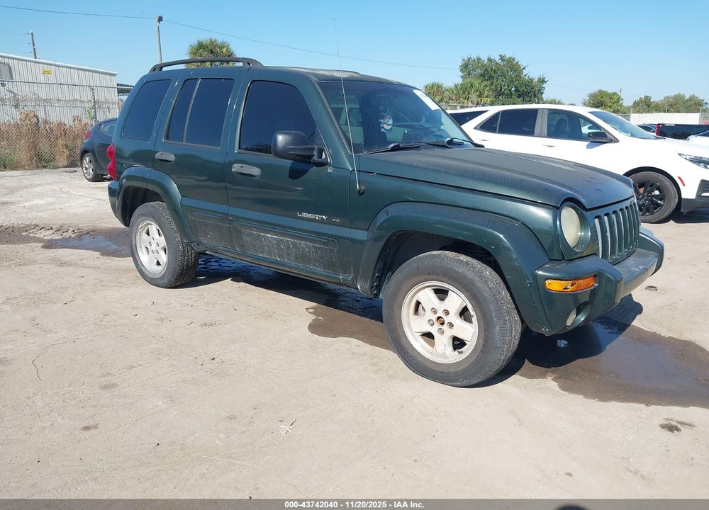 2002 JEEP LIBERTY LIMITED EDITION VIN: 1J4GL58K22W106453