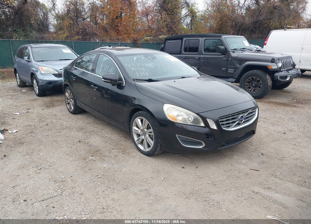 2013 VOLVO S60 T5/T5 PLATINUM/T5 PREMIER/T5 PREMIER PLUS VIN: YV1612FH6D2172117