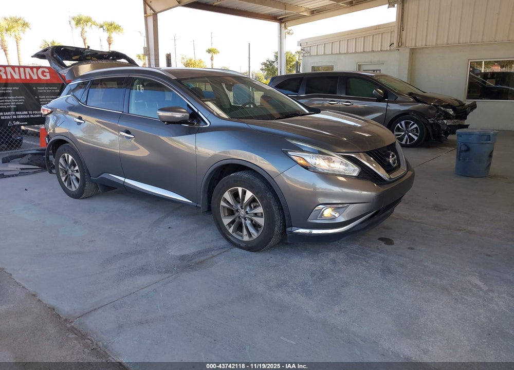 2015 NISSAN MURANO SL VIN: 5N1AZ2MGXFN218791