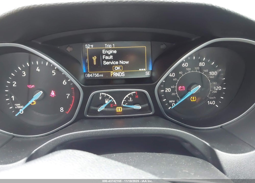 2018 FORD FOCUS SE VIN: 1FADP3FE1JL276579