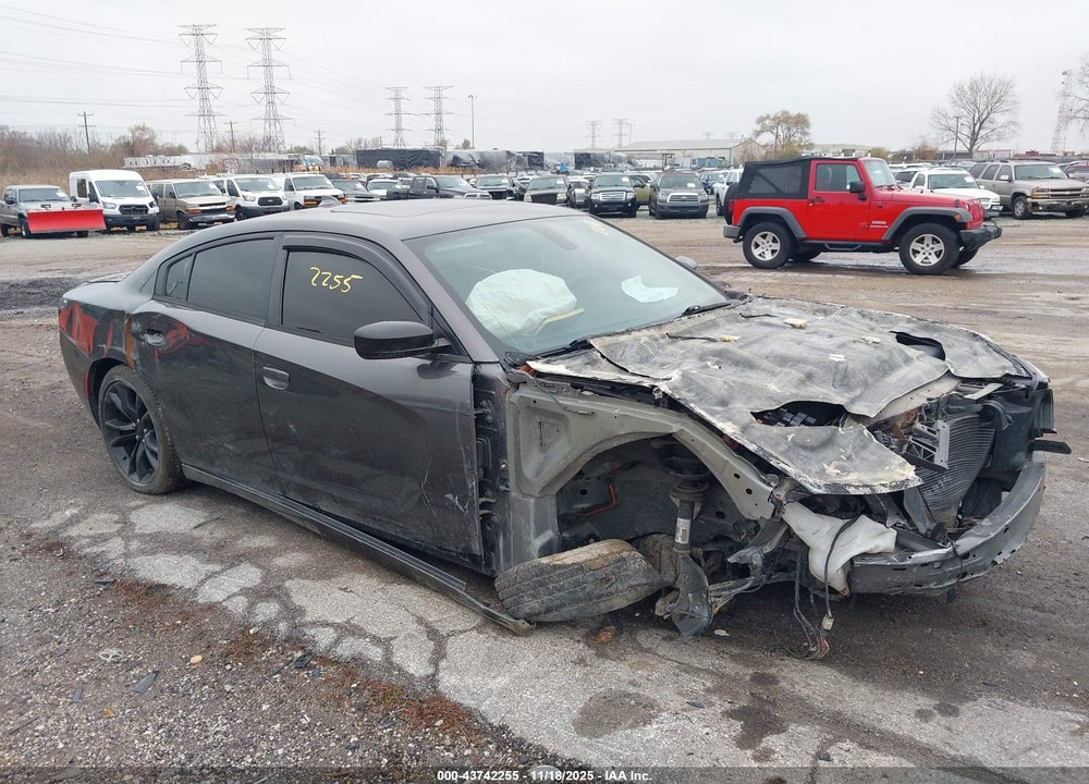 2016 DODGE CHARGER R/T VIN: 2C3CDXCTXGH160106
