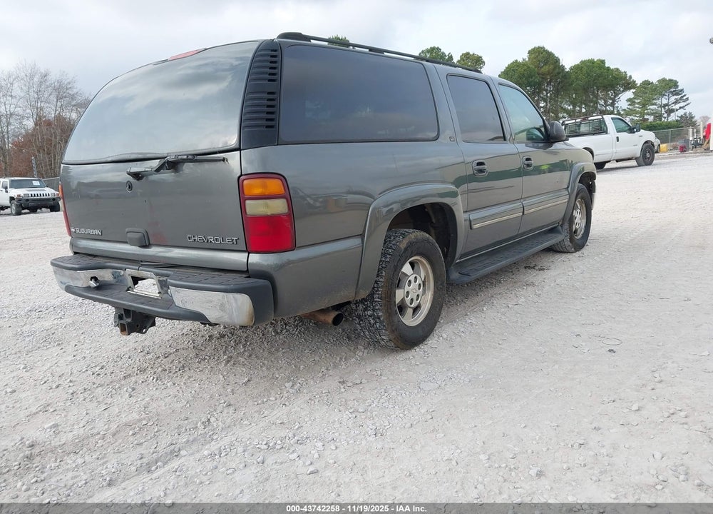 2001 CHEVROLET SUBURBAN 1500 LT VIN: 1GNEC16T91J217280