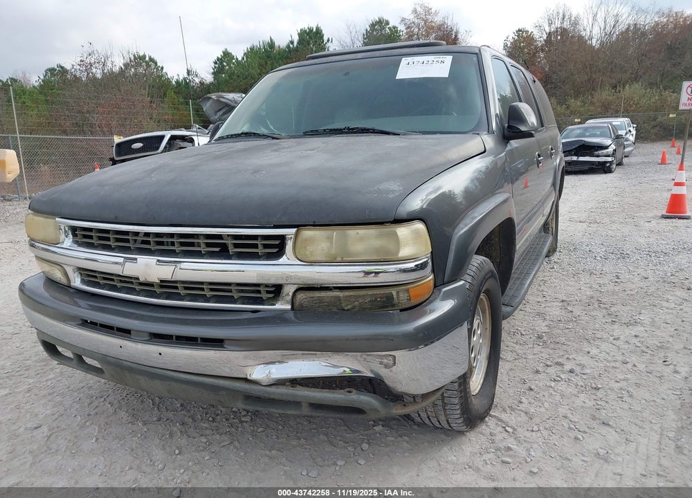 2001 CHEVROLET SUBURBAN 1500 LT VIN: 1GNEC16T91J217280