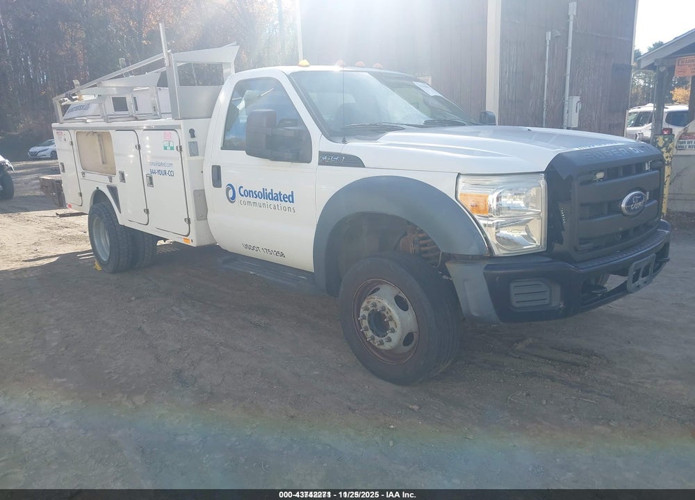 2011 FORD F-450 CHASSIS XL VIN: 1FDUF4GY9BEA31493