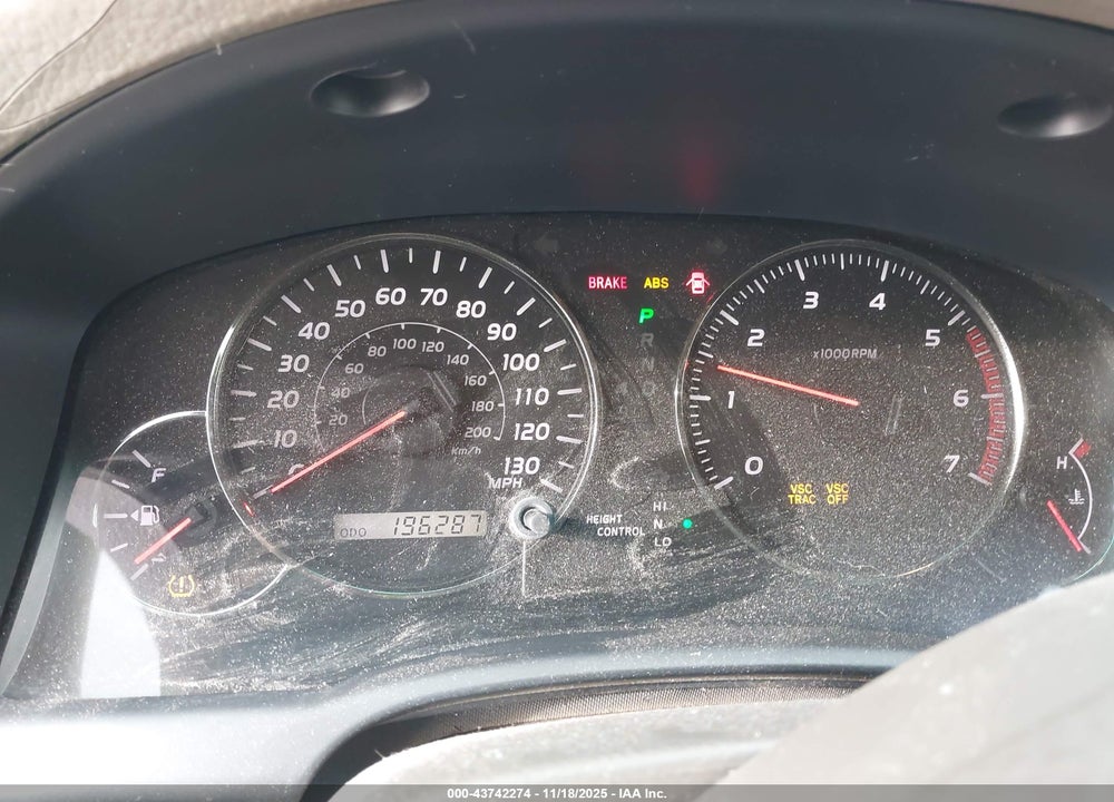 2004 LEXUS GX 470 VIN: JTJBT20X240054590