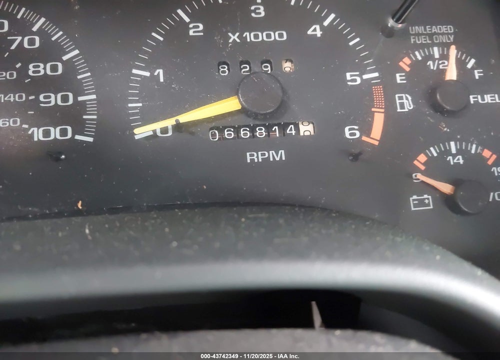 1997 GMC SONOMA SLS WIDESIDE VIN: 1GTDT19X6V8520601