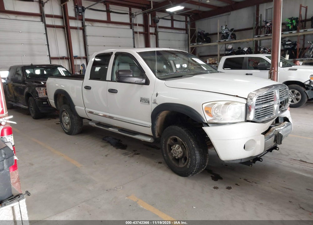 2008 DODGE RAM 2500 LARAMIE VIN: 3D7KS28A58G207556