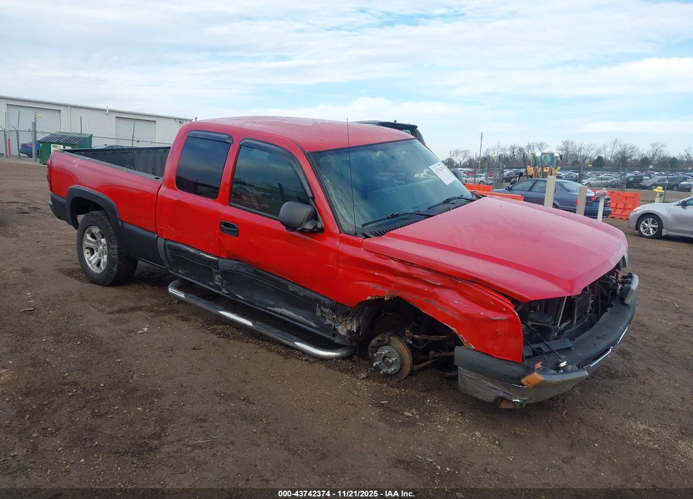 2004 CHEVROLET SILVERADO 1500 Z71 VIN: 1GCEK19T74Z296803
