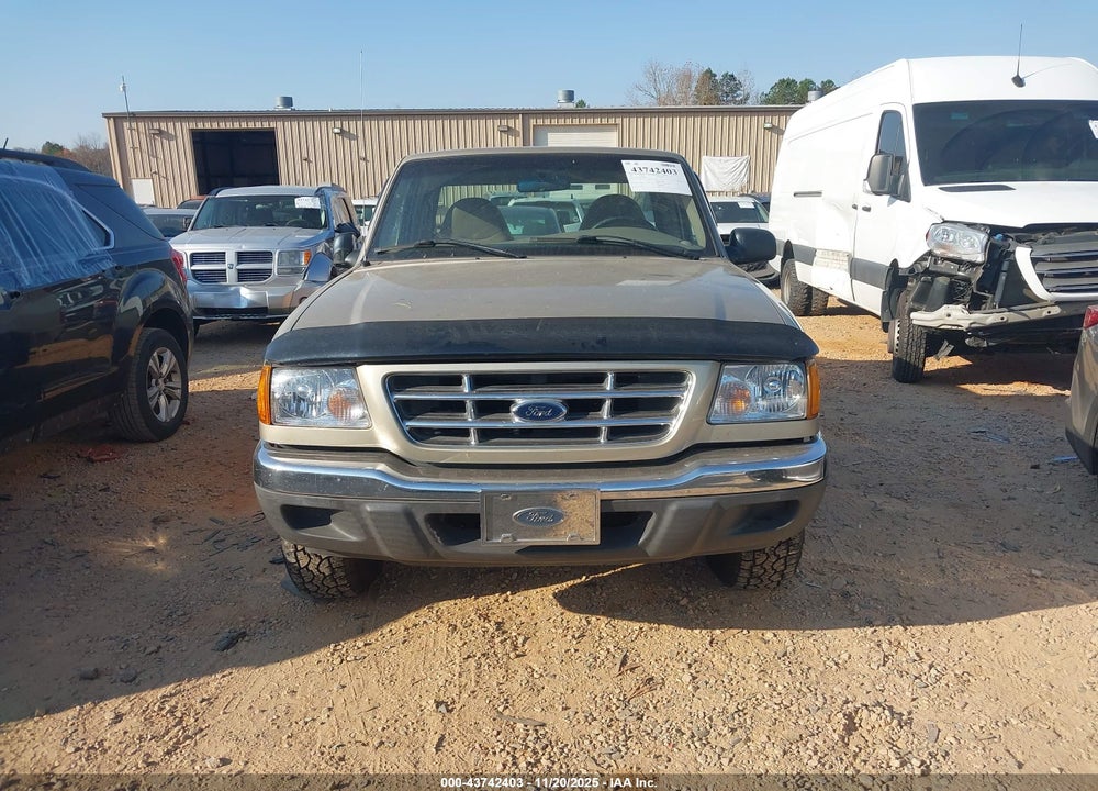 2001 FORD RANGER EDGE/XL/XLT VIN: 1FTYR10U41TB09384