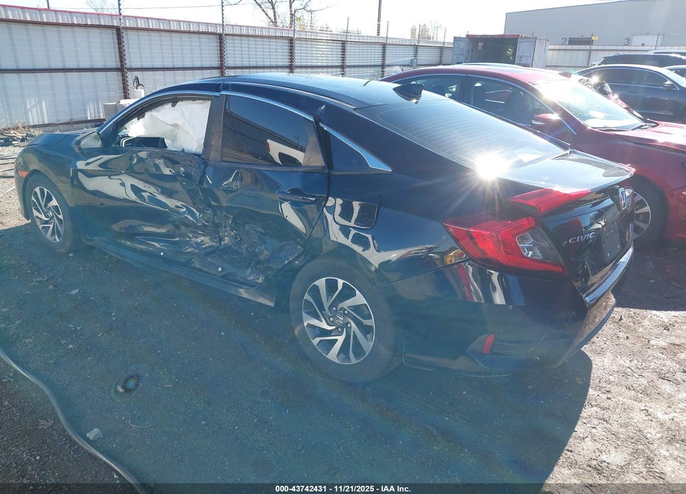 2017 HONDA CIVIC EX VIN: 19XFC2F78HE019187