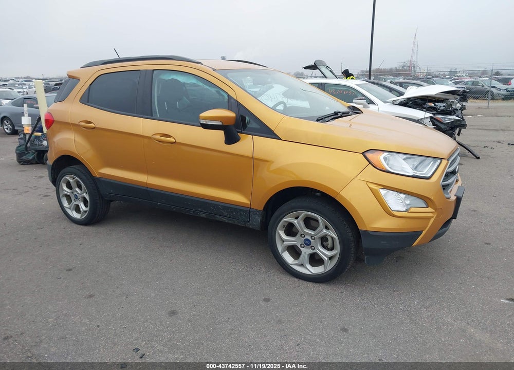 2022 FORD ECOSPORT SE VIN: MAJ6S3GL4NC466001