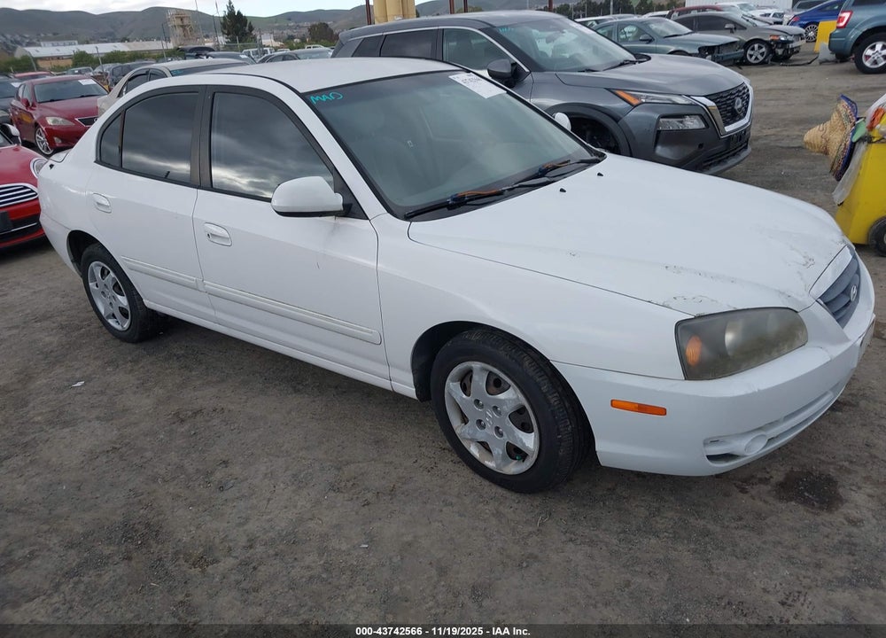 2005 HYUNDAI ELANTRA GLS/GT VIN: KMHDN46D95U048743