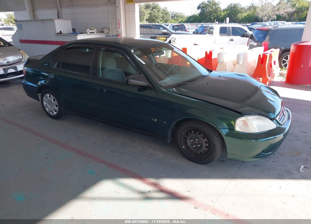 1999 HONDA CIVIC VALUE PACKAGE VIN: 2HGEJ6611XH579416