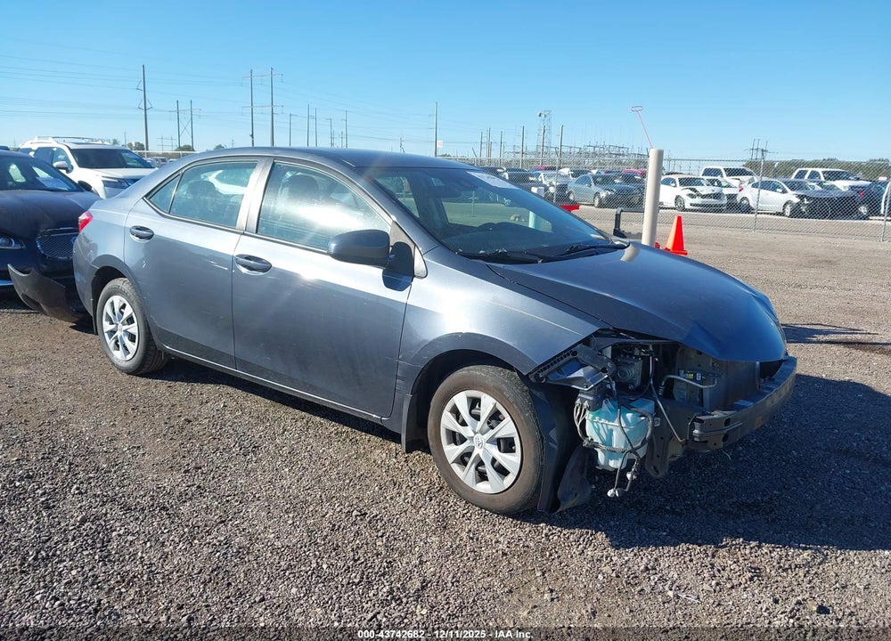 2017 TOYOTA COROLLA L VIN: 5YFBURHE4HP611538