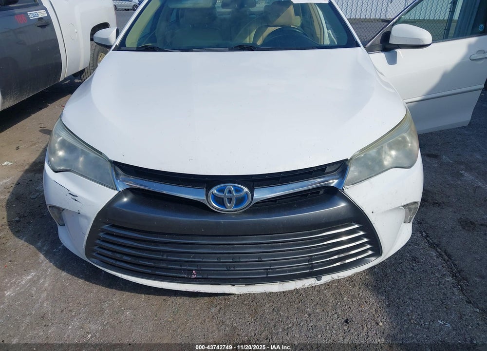 2015 TOYOTA CAMRY HYBRID XLE VIN: 4T1BD1FK9FU156434