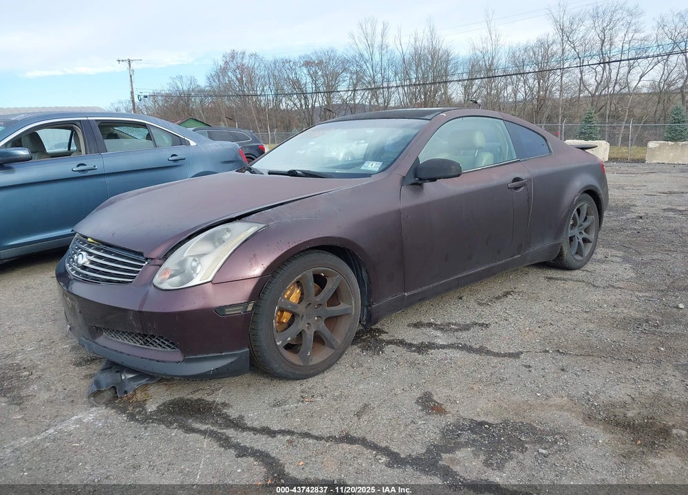 2004 INFINITI G35 VIN: JNKCV54E14M823700