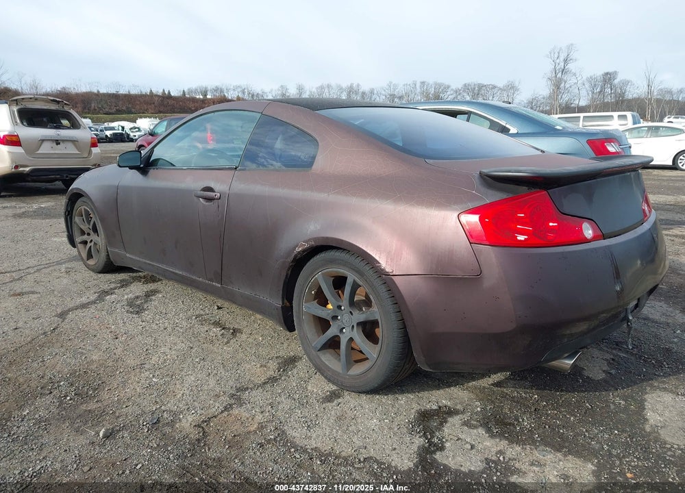 2004 INFINITI G35 VIN: JNKCV54E14M823700