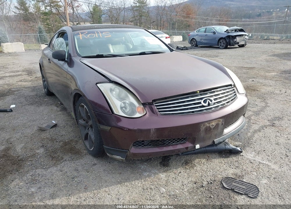 2004 INFINITI G35 VIN: JNKCV54E14M823700