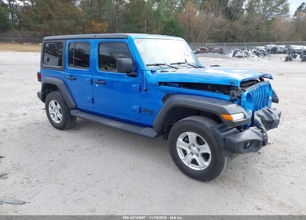 2022 JEEP WRANGLER UNLIMITED SPORT S 4X4 VIN: 1C4HJXDG2NW273400