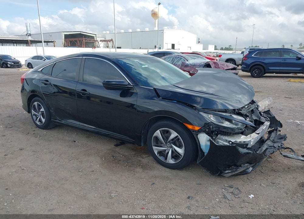 2019 HONDA CIVIC LX VIN: 19XFC2F67KE044905
